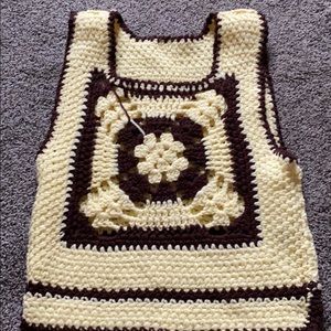 Vintage pullover sweater vest